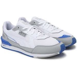 Puma Mapf1 Low Racer men White Motorsport Inspired Sneakers 8 & 8.5